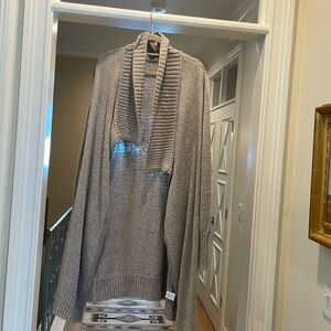 Cabi oatmeal cardigan coat